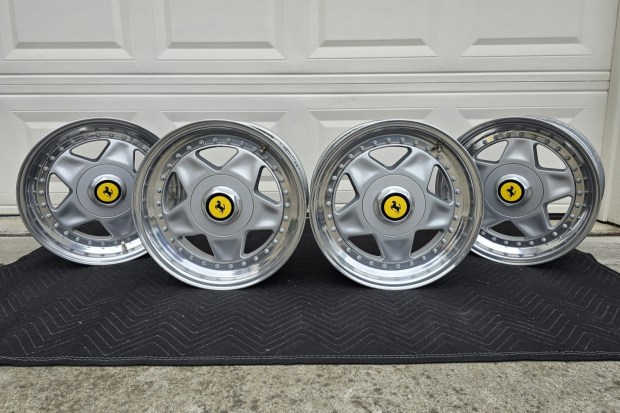 No Reserve: 16x7" and 16x8" Speedline Mistral Wheels for Ferrari