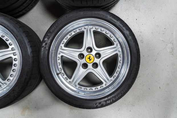 No Reserve: 18×8.5″ and 18×10.5″ Speedline Wheels for Ferrari 550 Maranello
