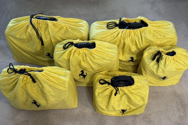 No Reserve: Six-Piece Ferrari 550 Maranello Luggage Set by Schedoni