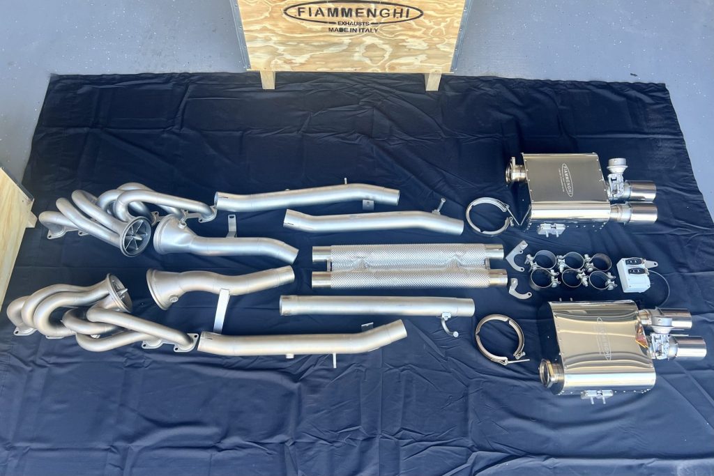 Fiammenghi Exhaust System for Ferrari 550 Barchetta/Maranello photo-sep-28-2025-2-27-08-pm-86039