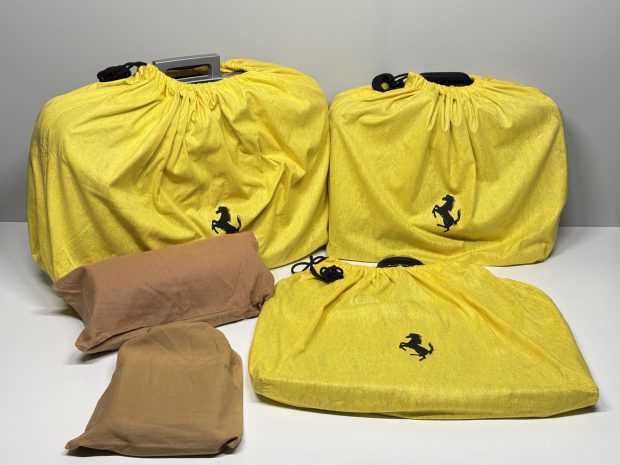 No Reserve: Literature & Three-Piece Ferrari 360 Luggage Collection by Schedoni