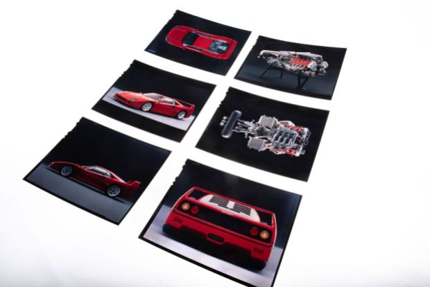 No Reserve: Ferrari F40 Spare Parts Catalog & Memorabilia