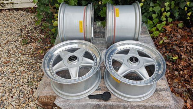 No Reserve: 18×9″ and 18×11″ Speedline Mistral Wheels for Ferrari