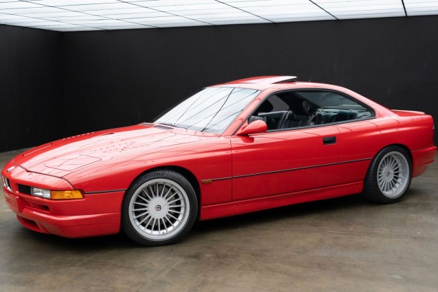 No Reserve: Ferrari Red 1993 Alpina B12 5.7 Coupe 6-Speed