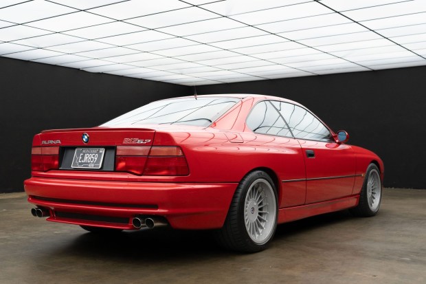 No Reserve: Ferrari Red 1993 Alpina B12 5.7 Coupe 6-Speed