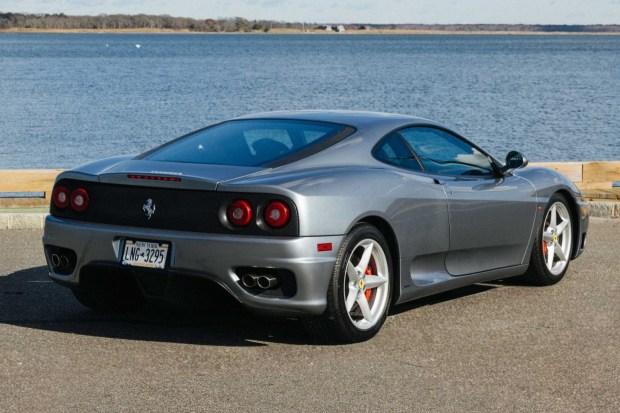 13k-Mile 2002 Ferrari 360 Modena Sunroof Coupe 6-Speed