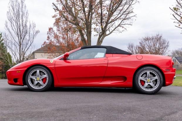 18k-Mile 2004 Ferrari 360 Spider 6-Speed