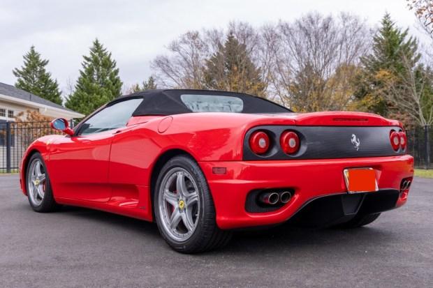 18k-Mile 2004 Ferrari 360 Spider 6-Speed