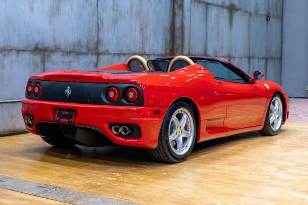 No Reserve: 17k-Mile 2005 Ferrari 360 Spider