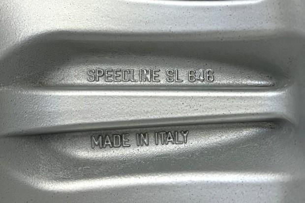 No Reserve: 18×8″ and 18×10.5″ Speedline Wheels for Ferrari 512 TR