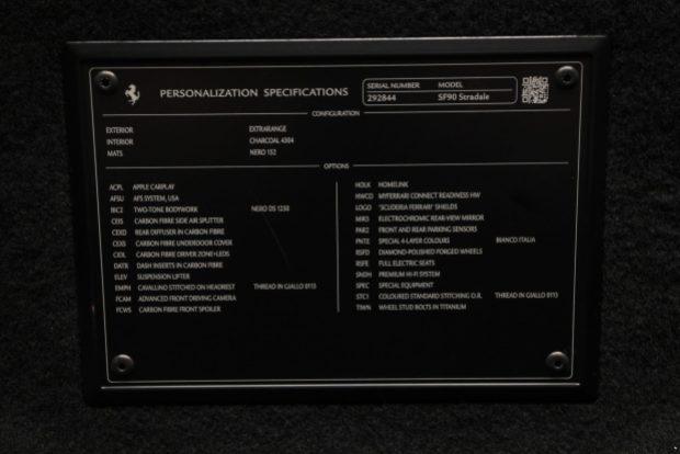 777-Mile 2023 Ferrari SF90 Stradale
