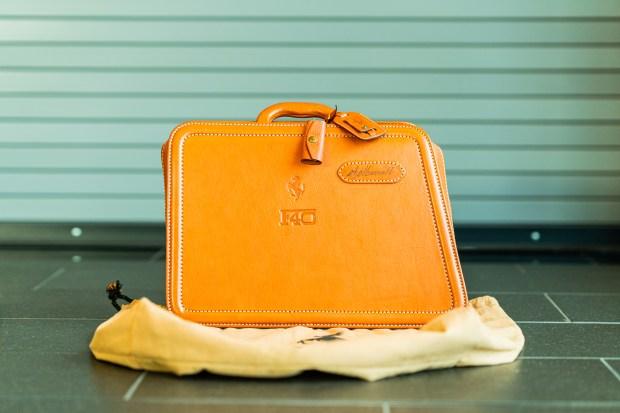 No Reserve: Three-Piece Ferrari F40 Luggage Set by Schedoni