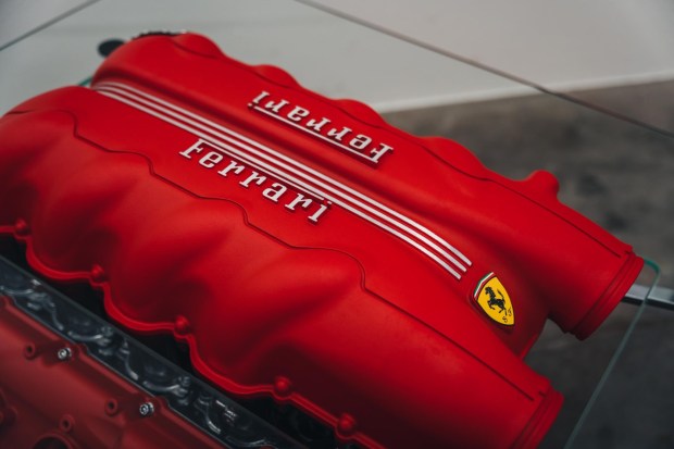 No Reserve: Ferrari F136 V8 Coffee Table