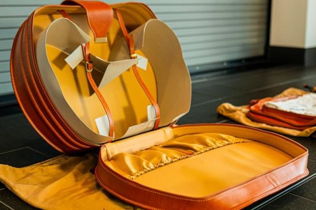 No Reserve: Three-Piece Ferrari F40 Luggage Set by Schedoni