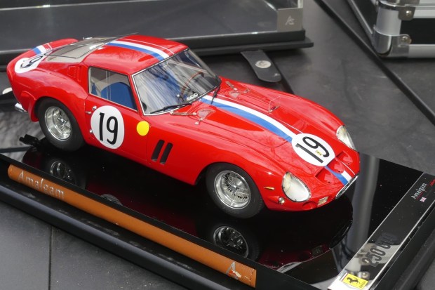 No Reserve: 1:18 Ferrari 250 GTO, 250 LM, and 330 P4 Scale Models by Amalgam Collection