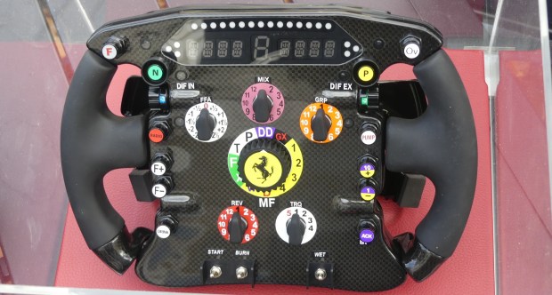 No Reserve: Ferrari F10 F1 Steering Wheel Replica by Amalgam Collection