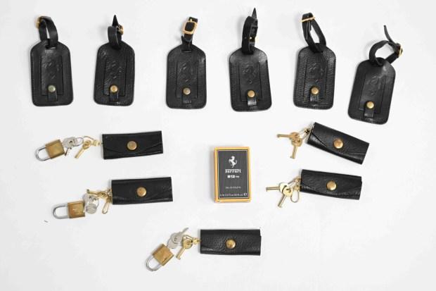 010-17953-1 No Reserve: Six-Piece Ferrari 512TR Luggage Set by Schedoni