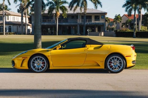 10k-Mile 2007 Ferrari F430 Spider 6-Speed Conversion