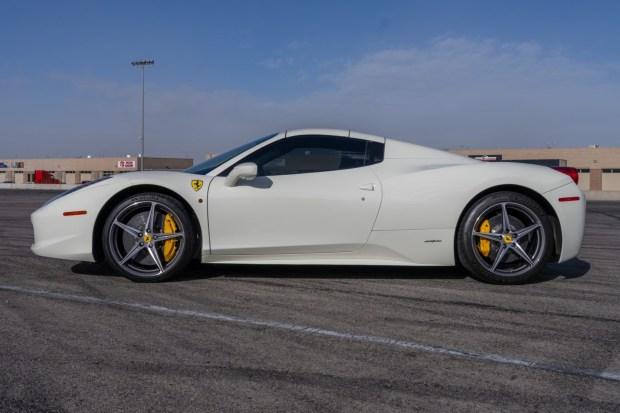 No Reserve: 15k-Mile 2012 Ferrari 458 Spider