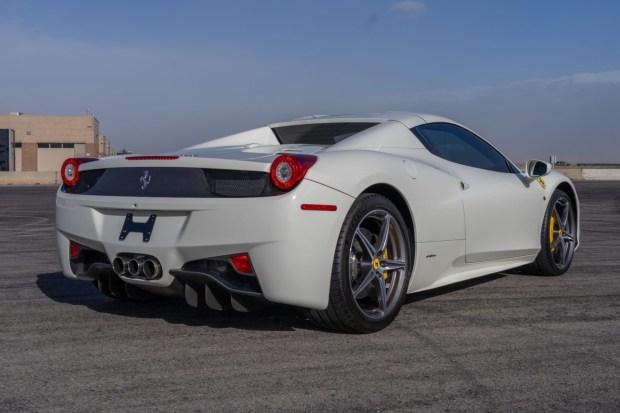 No Reserve: 15k-Mile 2012 Ferrari 458 Spider