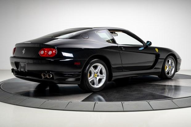 bat_ferrari-456-black_019-76487 27k-Mile 2002 Ferrari 456M GT 6-Speed
