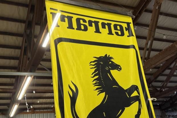 No Reserve: Ferrari Banner by Fahnen-Herold