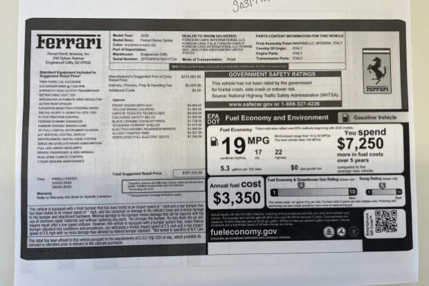 2025 Ferrari Roma Spider