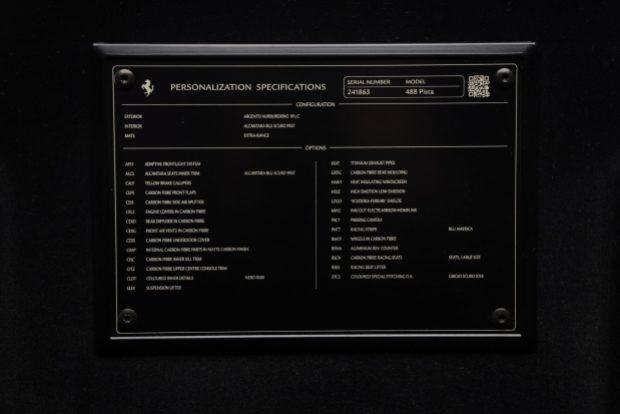 1,500-Mile 2019 Ferrari 488 Pista