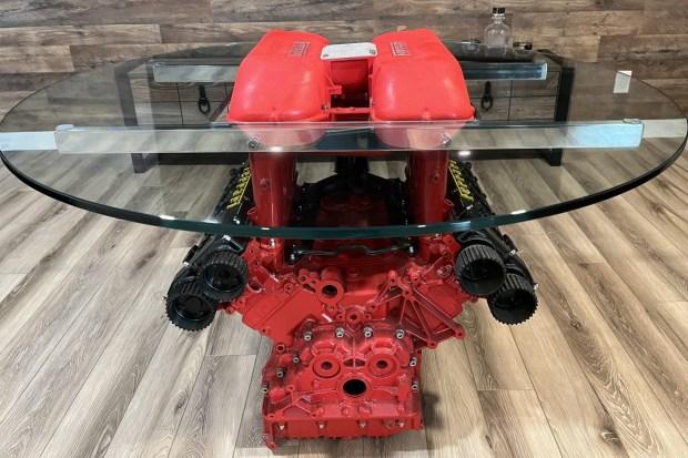 No Reserve: Ferrari F131 V8 Coffee Table