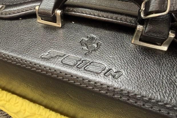 No Reserve: Four-Piece Luggage Set for Ferrari F512 M