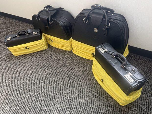 No Reserve: Four-Piece Luggage Set for Ferrari F512 M