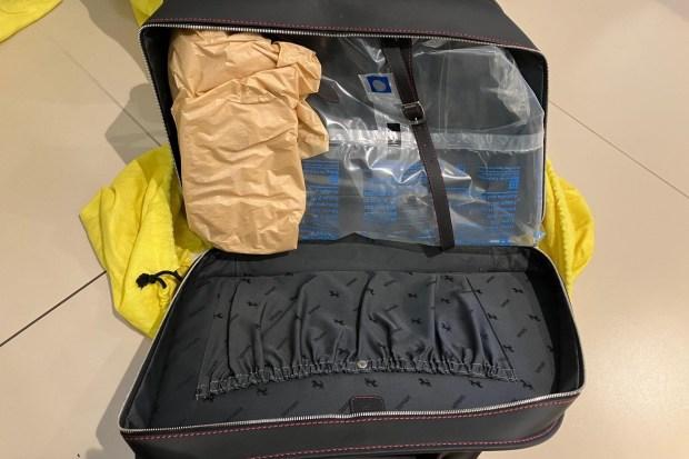 No Reserve: Seven-Piece Ferrari 599 GTB Luggage Set by Schedoni