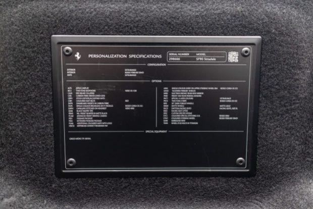 photo-50-28768-scaled-1 96-Mile 2023 Ferrari SF90 Stradale Assetto Fiorano