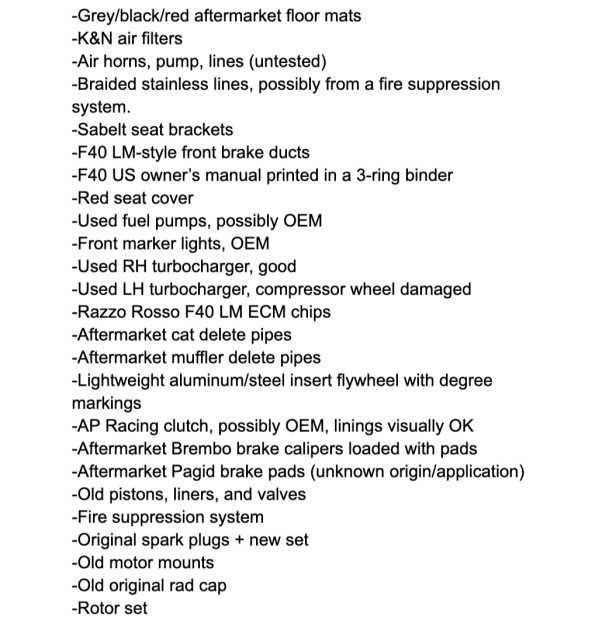 screen-shot-2026-02-02-at-4-03-27-pm-66256-1 No Reserve: Ferrari F40 Parts Collection