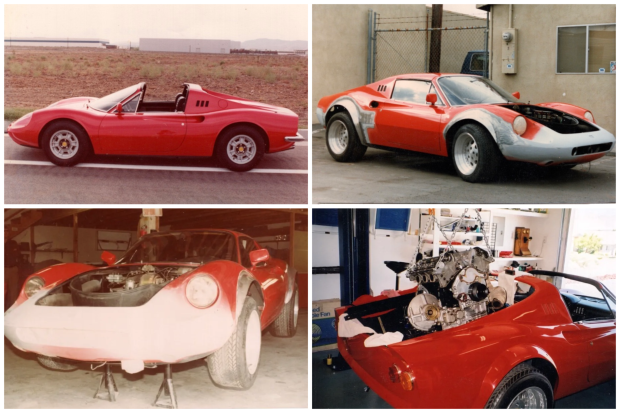 Modified 1973 Ferrari Dino 246 GTS 24-Valve