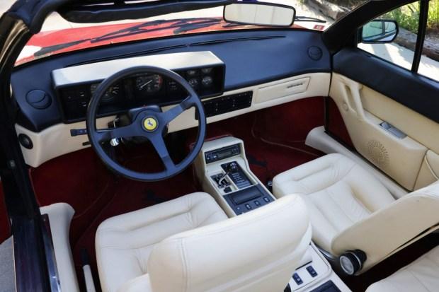 Euro 1985 Ferrari Mondial Quattrovalvole Cabriolet