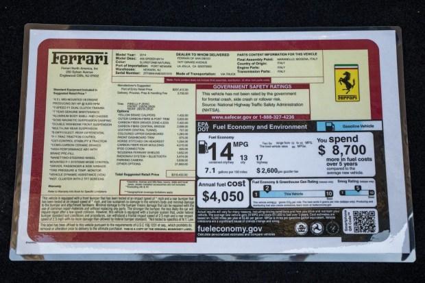 2014_ferrari_458-spider_2014_ferrari_458-spider_0ad5c5cb-df46-4858-9b84-3d26487e2658-qtgh9x-60014-16865 Original-Owner 2014 Ferrari 458 Spider