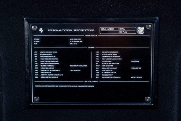 4k-Mile 2019 Ferrari 488 Pista