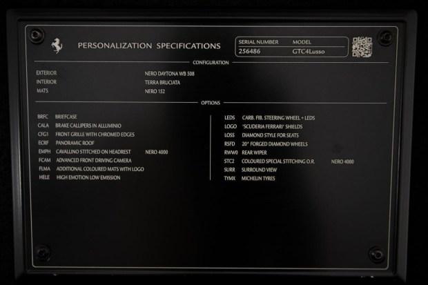 2020 Ferrari GTC4Lusso V12