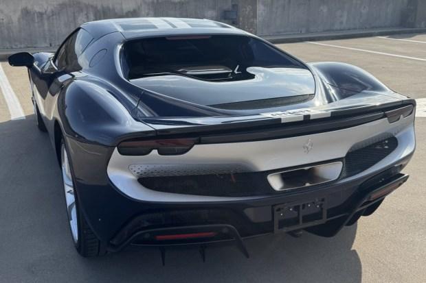 2,800-Mile 2022 Ferrari 296 GTB Assetto Fiorano