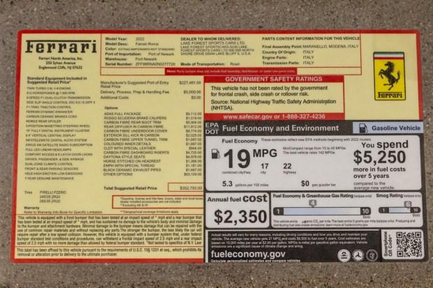 2022_ferrari_roma_1b8a0007-45192-1 3k-Mile 2022 Ferrari Roma