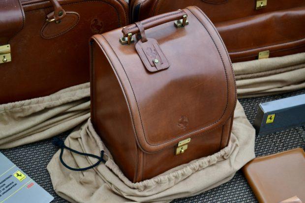 No Reserve: Five-Piece Ferrari 328 Luggage by Schedoni & Literature