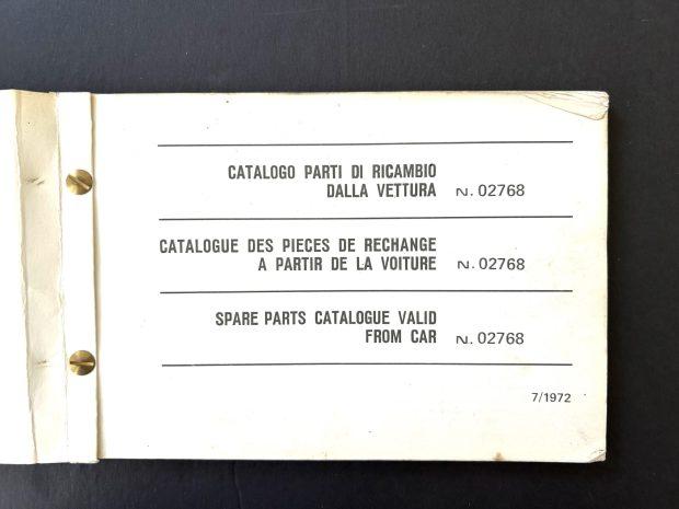 No Reserve: Ferrari Dino 246 GT Manuals & Leather Pouch