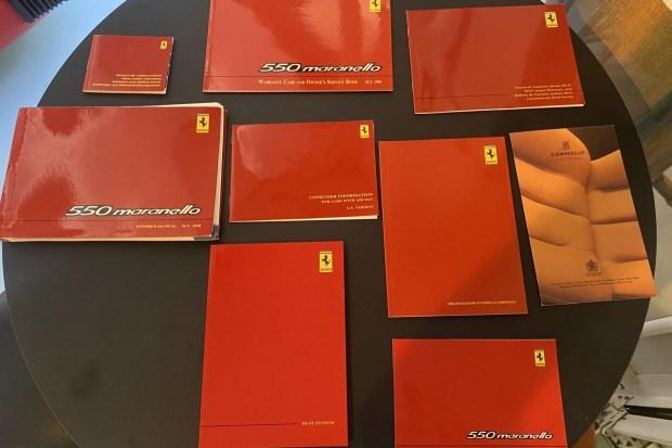 20k-Mile 1998 Ferrari 550 Maranello