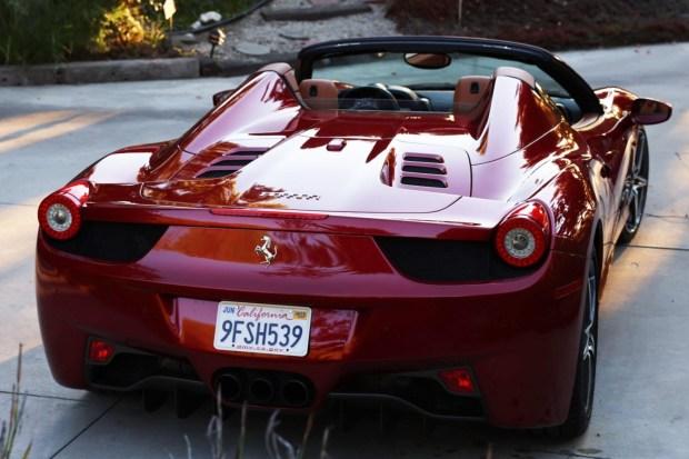 2012 Ferrari 458 Spider