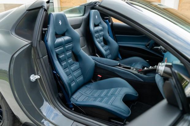 56-Mile Grigio Scuro 2022 Ferrari 812 GTS