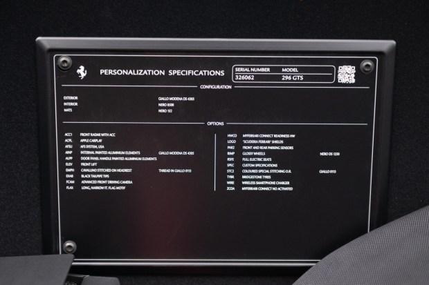 2026 Ferrari 296 GTS