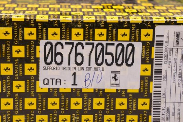 No Reserve: Ferrari 360 Challenge Stradale Carbon-Fiber Engine Lid Grilles