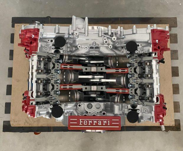 Ferrari F163 V6 Coffee Table