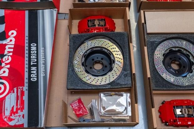 No Reserve: Brembo Gran Turismo Big Brake Kit for Ferrari F355